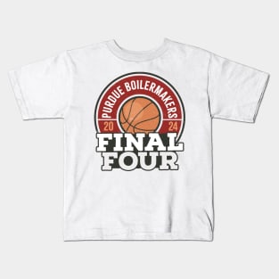 Purdue Boilermakers Final Four 2024 Red Kids T-Shirt